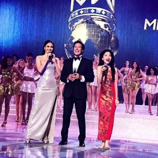 Fernando Allende cautiva con la conducción y su música en Miss World