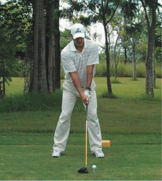 Eddy Herrera confiesa ser un apasionado del golf