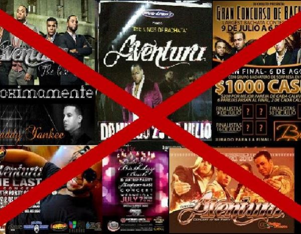 Aventura se desliga de organización de "Afterparties"